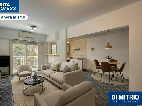 VENTA CON RENTA - 2 Ambientes Amplios con Comedor Diario Convertible – Muy Luminoso