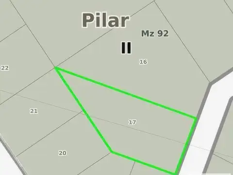 Terreno en venta - 2.239Mts2 - Rincón de Irízar, Fátima, Pilar