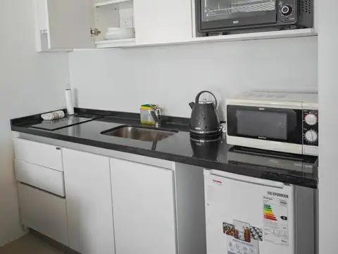Monoambiente , Frente con Balcón Terraza – Amenities Premium
