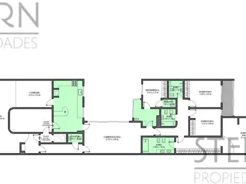 Departamento 5 ambientes con 3 baños