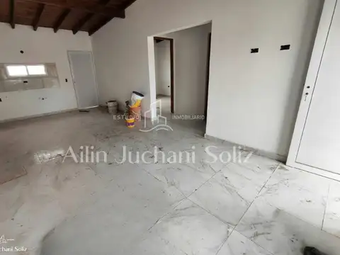 Casa 3 ambientes con 1 baño