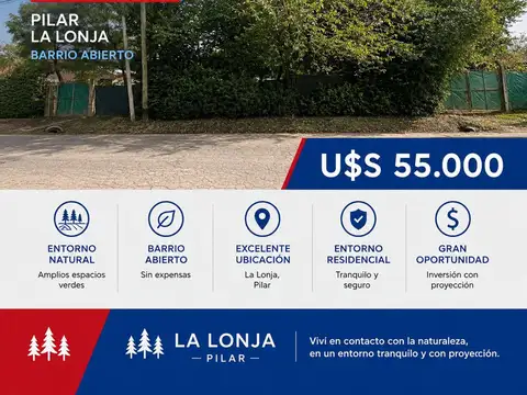 Venta Lote de 615 M2 Pilar