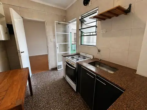 Departamento 2 ambientes con 1 baño
