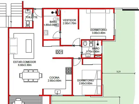 Las Hiedras al 1100 - Alto los Robles