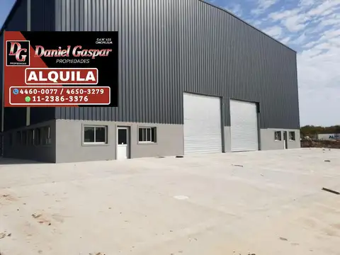 ALQUILER – IMPRESIONANTE NAVE INDUSTRIAL DE 3.000 M2 CUB. – TRISTAN SUAREZ