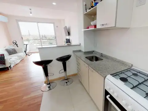 Departamento 2 ambientes con 1 baño