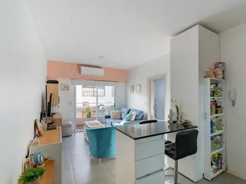 Departamento Monoambiente con 1 baño