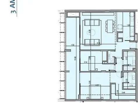 Departamento en Venta al Oeste