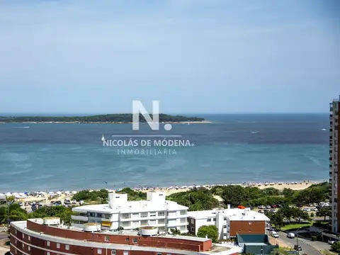 Apartamento en playa mansa, en alquiler, Miami boulevard punta del este.