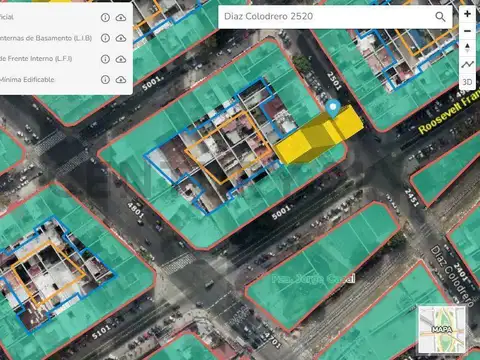 Terreno en Venta en Villa Urquiza, USD 2.500.000