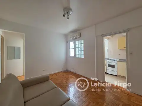 Departamento 2 ambientes con 1 baño