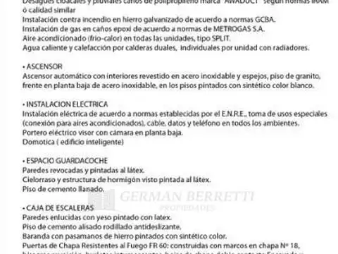 Departamento en Venta en Caballito, USD 158.900