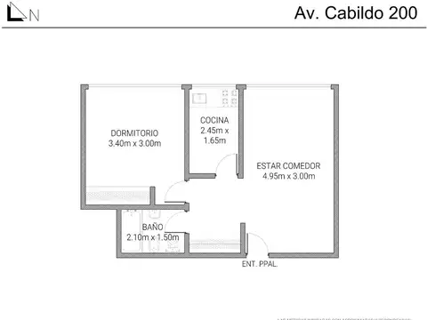 Avda. Cabildo 200, Piso 1