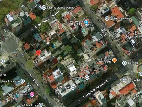 LOTE EN BELGRANO AV CRAMER 2600 VENDIBLE 1943 m2