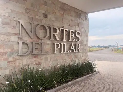 VENTA  TERRENO en Barrio Privado NORTES DEL PILAR