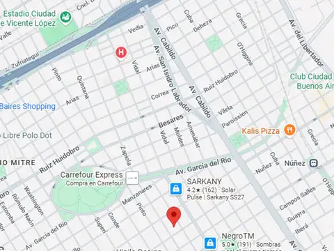 Terreno en Venta en Núñez, USD 520.000