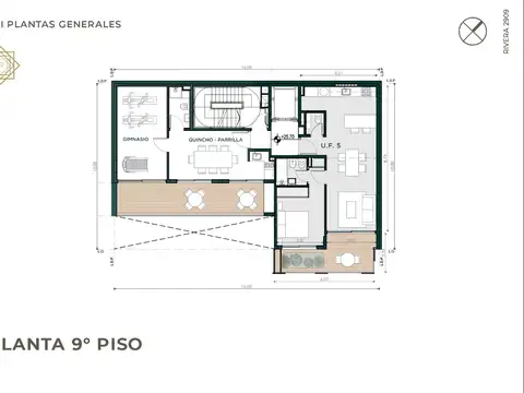 Venta departamento 2 amb amenitie Belgrano cochera