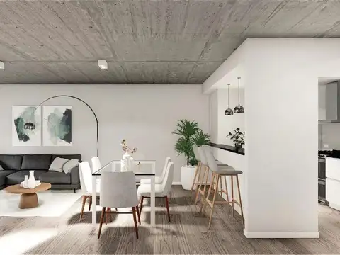 VENTA - Departamento 1 dormitorio con balcón al frente - San Lorenzo.