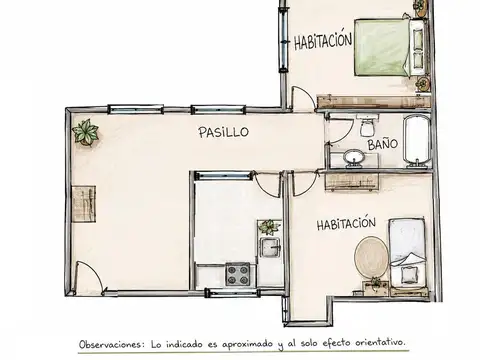Depto Tipo Casa en Venta en Mar del Plata, USD 57.000