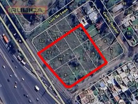 Terreno en Alquiler 80  mts Frente