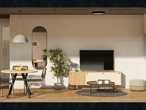 Departamento 2 ambientes con 1 baño