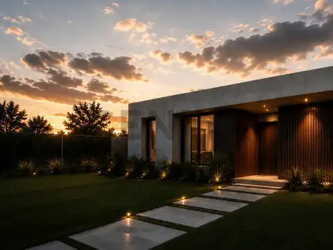 Casa a estrenar llave en mano en Pilar del Este – USD 1.100 el m2