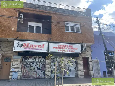 VENTA EN BLOCK - Dpto. con terraza, galpón de 126 m2 con oficina, doble frente, sin expensas, Beccar