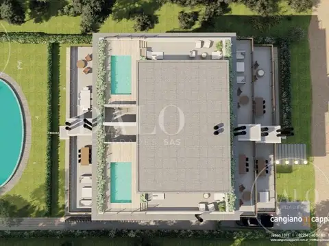 Departamento 3 ambientes con 2 baños