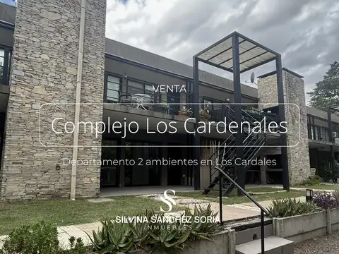 DEPARTAMENTO 2 AMBIENTES EN VENTA, COMPLEJO LOS CARDENALES, LOS CARDALES