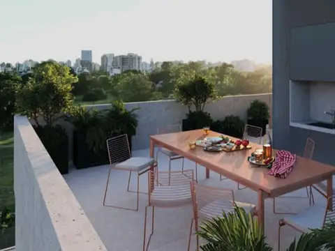 Venta monoambiente con terraza Saavedra