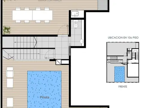 Departamento en Venta de 3 dormitorios