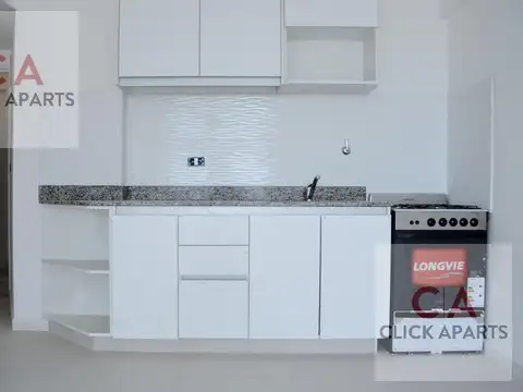 Departamento 2 ambientes con 1 baño
