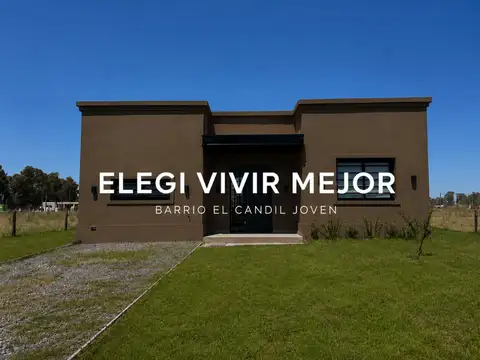 CASA 3 AMBIENTES BARRIO PRIVADO EL CANDIL JOVEN