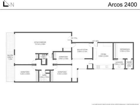 Departamento en Venta con 1 cocheras