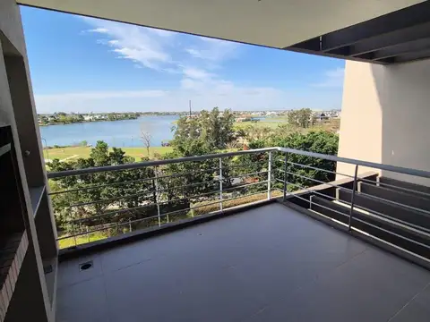 ALQUILER ANUAL | VISTA A LAGUNA | piscina, balcon terraza con parrilla y cochera NORDELTA