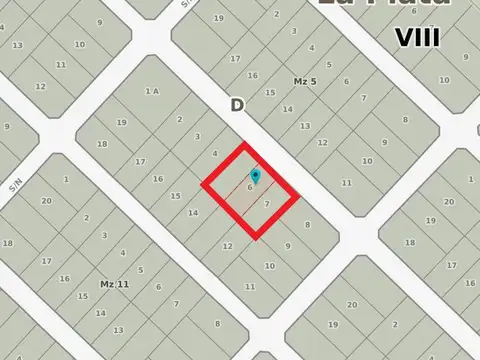 Calle 423 y 203 - LOTE