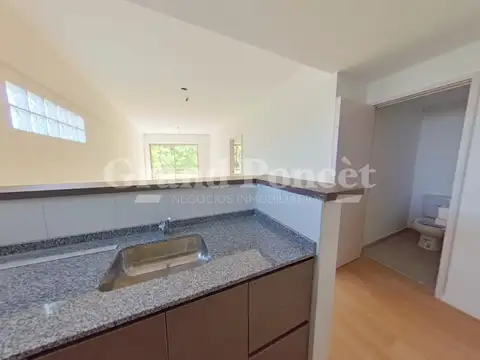 Departamento 2 ambientes con 2 baños