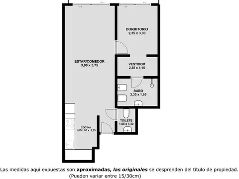 Departamento en Venta en Villa Crespo, USD 128.000