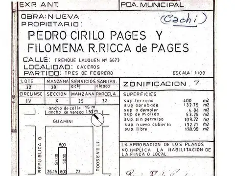 Depto Tipo Casa en Venta 55 años