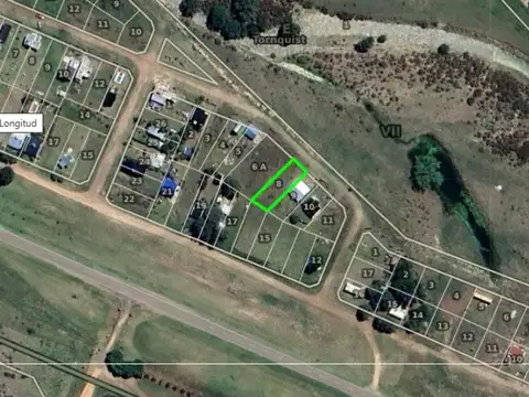 LOTE EN VILLA LA GRUTA , VISTA AL ARROYO Y SIERRAS