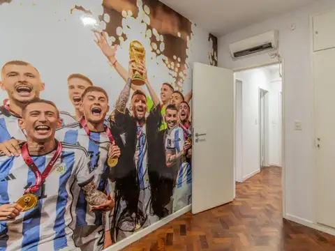 Departamento 4 ambientes con 2 baños