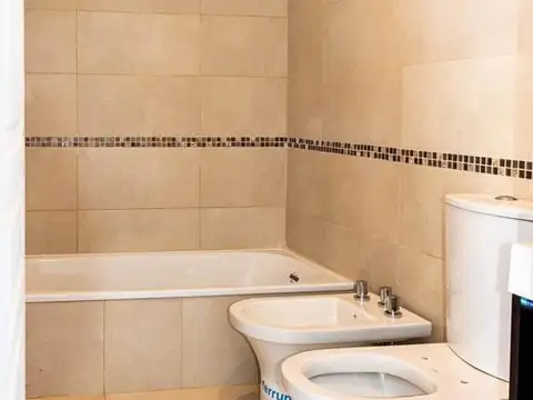 Departamento 2 ambientes con 2 baños