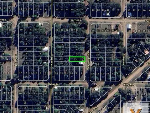 Terreno en Venta 40  mts Fondo