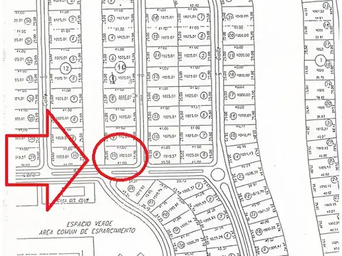 Terreno en Venta de 1005,0 m2