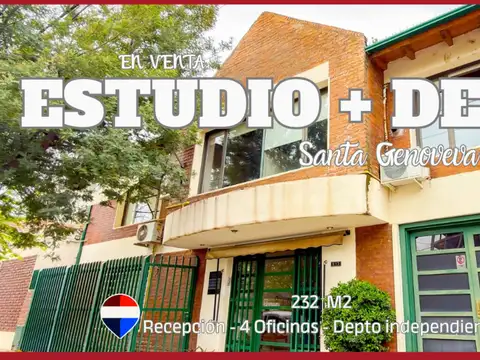 Venta oficinas + depto 1 dormitorio pb