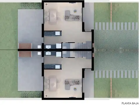 Casa 4 ambientes con 3 baños