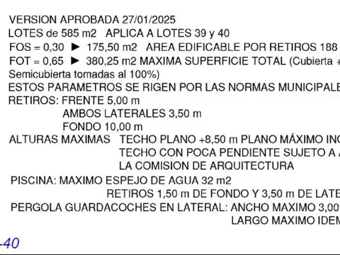 Terreno en Venta en Hacoaj, USD 260.000
