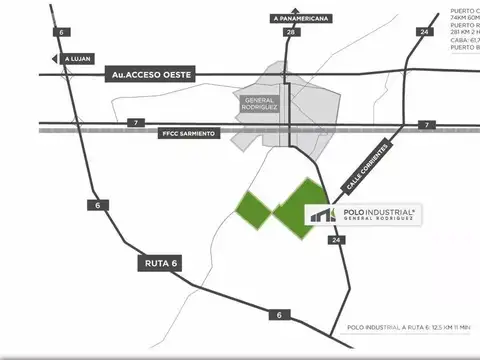 Terreno en Venta en General Rodriguez, USD 199.000