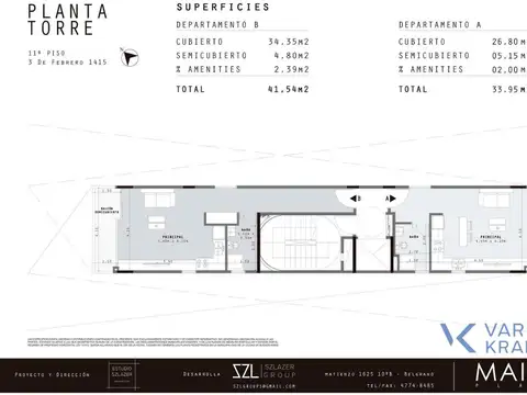 Departamento en Venta de Monoambiente