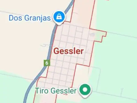 VENDO TERRENO EN GESSLER.  SANTA FE AL 800. DPTO SAN JERONIMO, STA FE